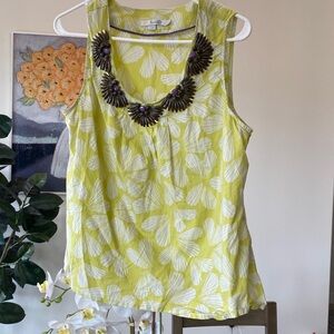 BODEN Women's Embellished Sleeveless Blouse | Size 12